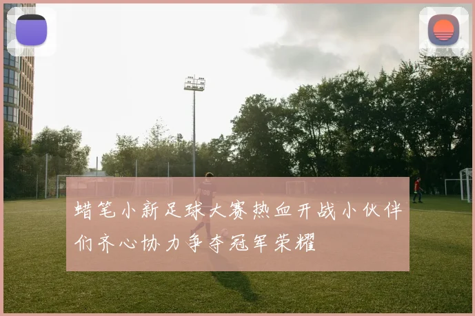 蜡笔小新足球大赛热血开战小伙伴们齐心协力争夺冠军荣耀