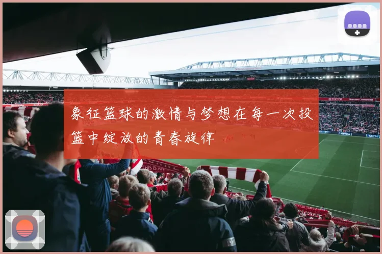 象征篮球的激情与梦想在每一次投篮中绽放的青春旋律